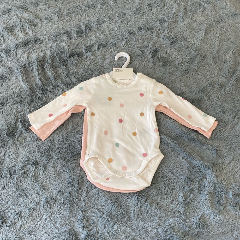 H&M Baby Set Two Onesies 3m NWT